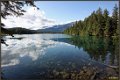 IMG 0266-ret cadre  Lake Beauvert : Lac Beauvert